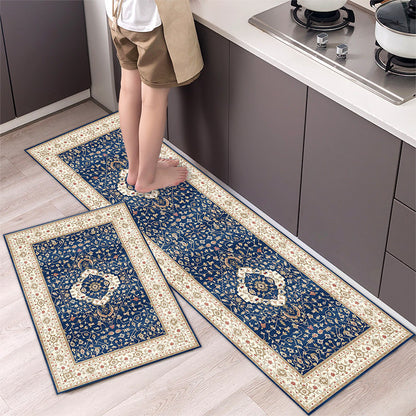 💥49% de descuento 【40*60cm+40*120cm】🌺Alfombra de cocina antideslizante absorbente alfombra de cocina larga  3873548