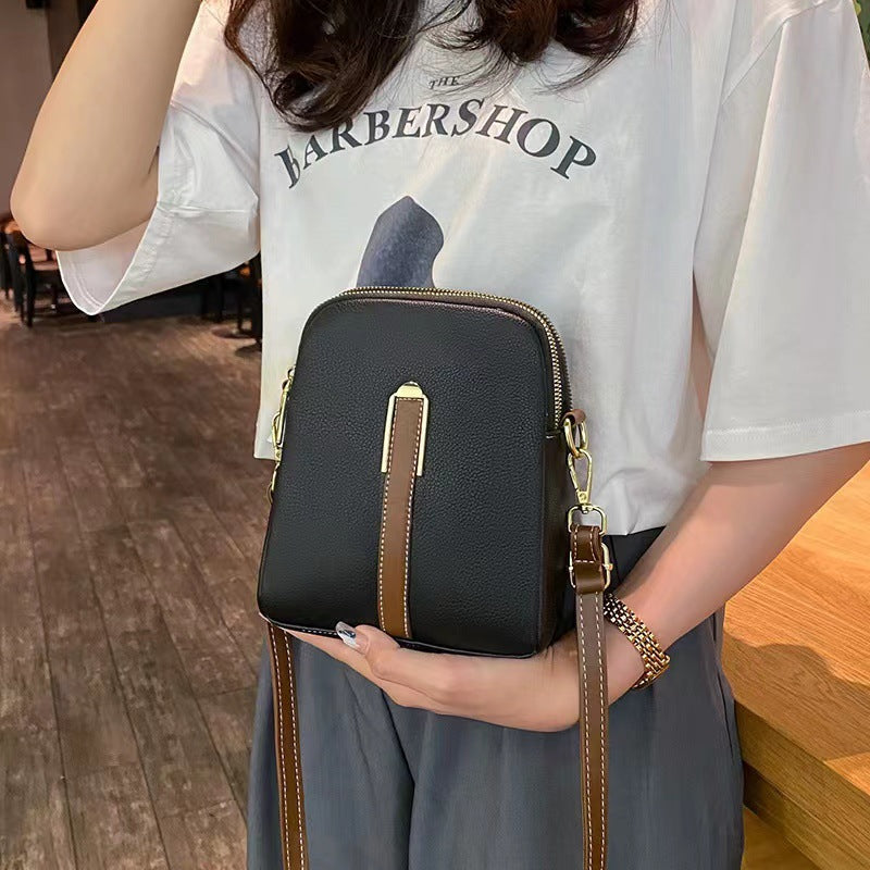 👜Moderní dámská crossbody kabelka z PU kůže 