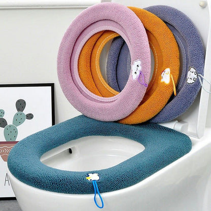 🔥Compre 2 y obtenga 2 gratis - 4 piezas 🚽Funda universal para asiento de inodoro con asa--3887386